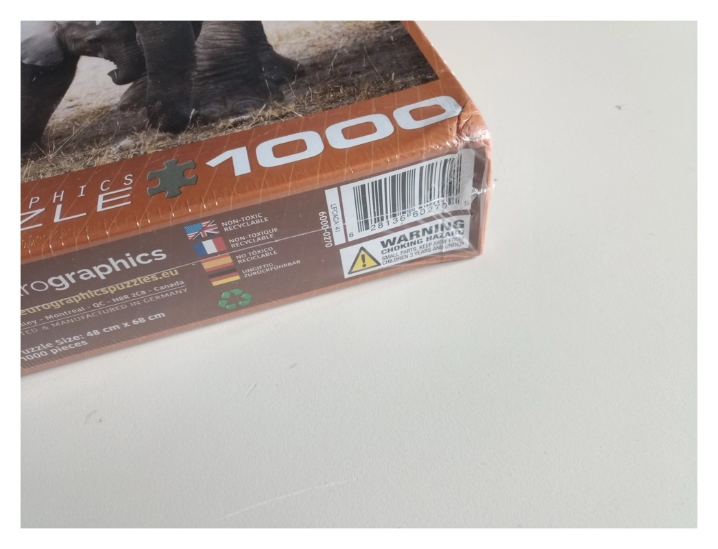 Elefant und Baby (Defekte Verpackung)