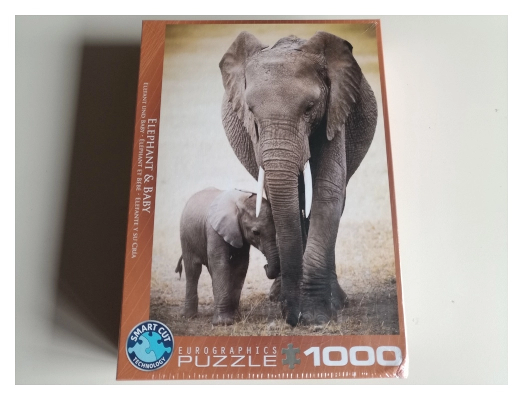 Elefant und Baby (Defekte Verpackung)