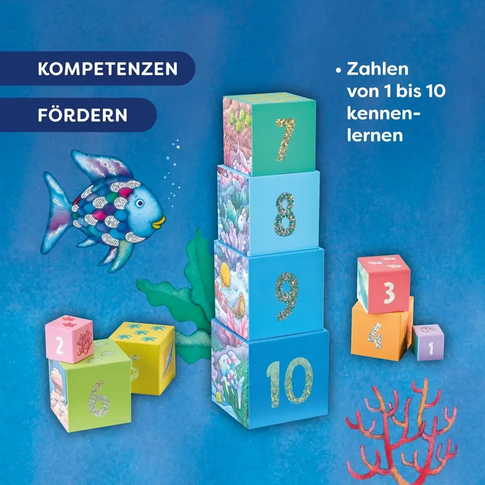 Glitzer Stapelturm Der Regenbogenfisch
