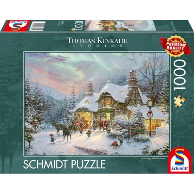 Santas Nacht vor Weihnachten - Thomas Kinkade Studios