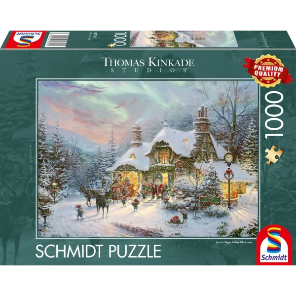 Santas Nacht vor Weihnachten - Thomas Kinkade Studios