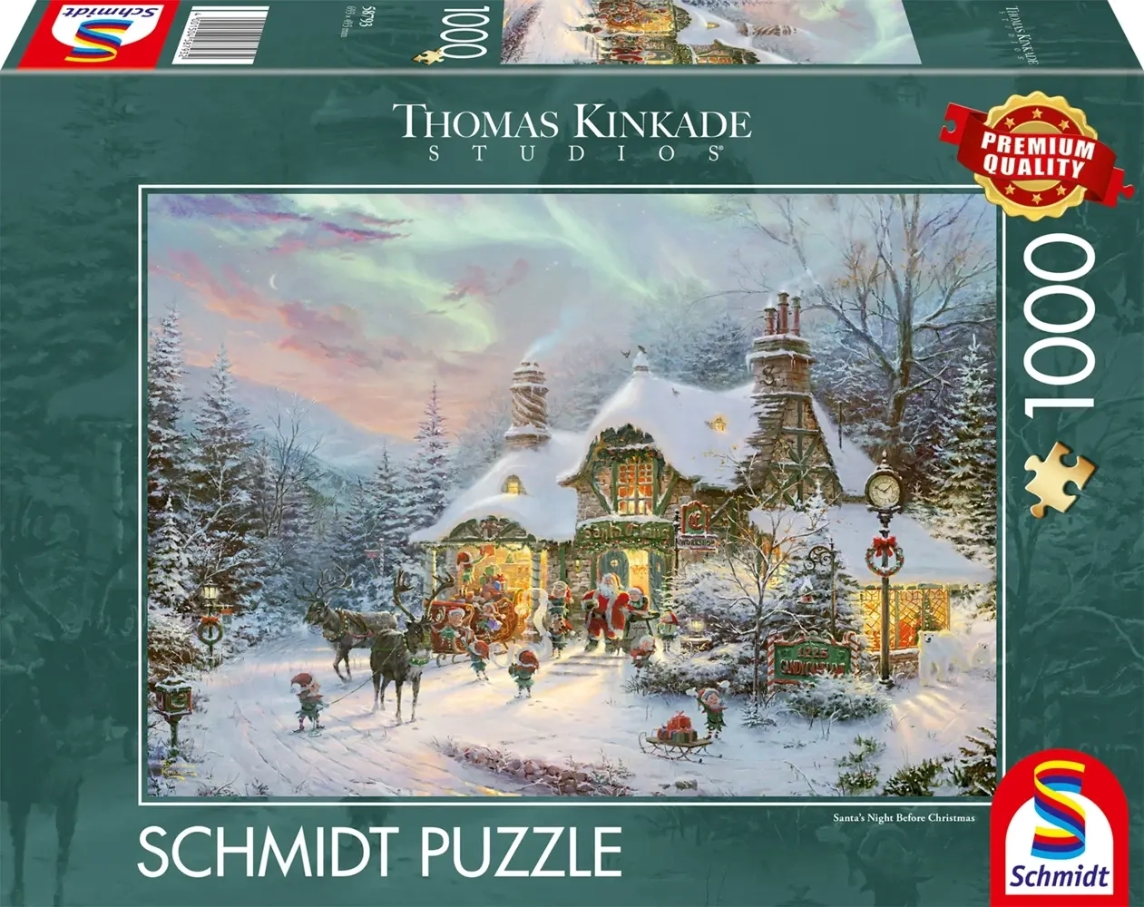 Santas Nacht vor Weihnachten - Thomas Kinkade Studios