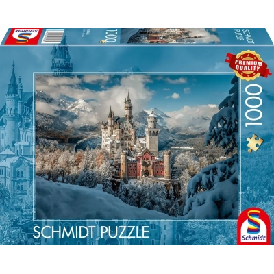 Winterliches Schloss Neuschwanstein