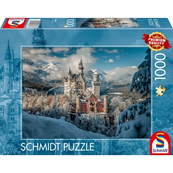 Winterliches Schloss Neuschwanstein