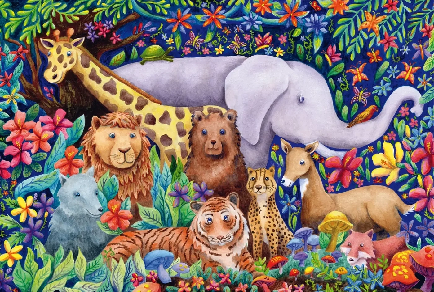 Bunte Tierwelt