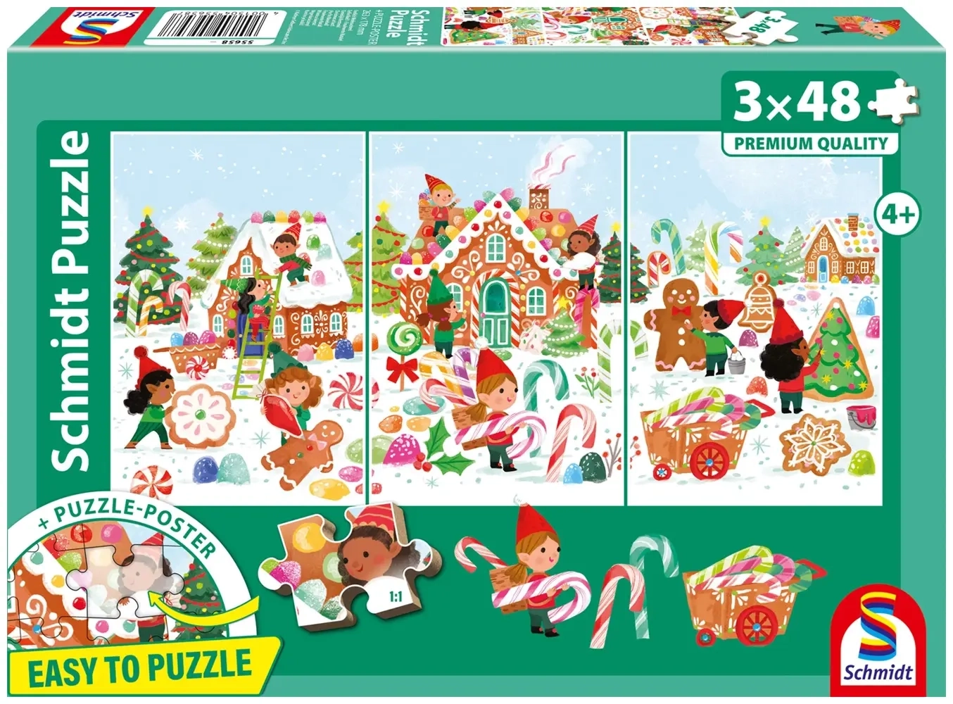 Endlich Weihnachten! - 3x48 Teile