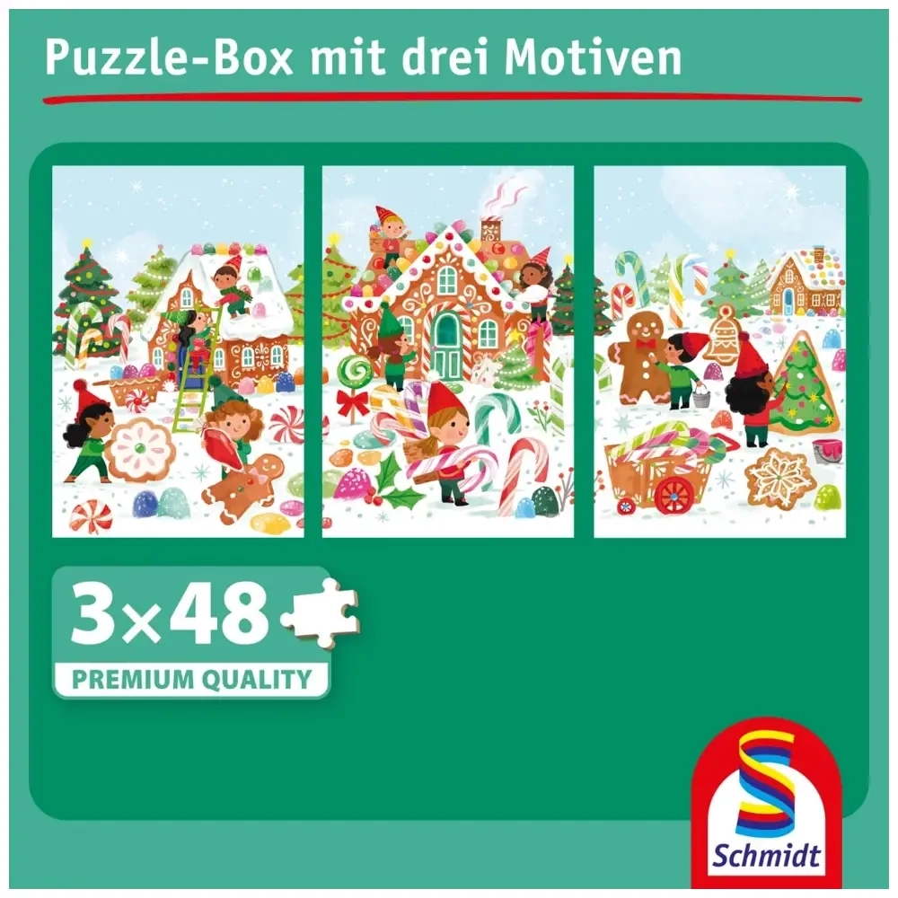 Endlich Weihnachten! - 3x48 Teile