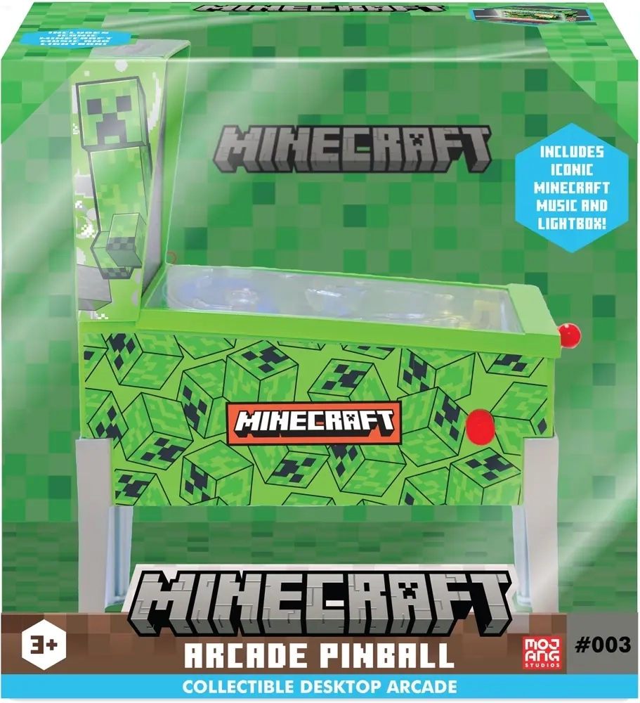 Arcade Mania Minecraft Creeper Pinball