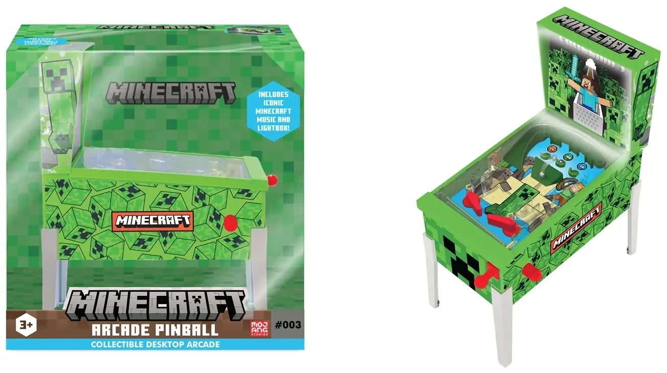 Arcade Mania Minecraft Creeper Pinball