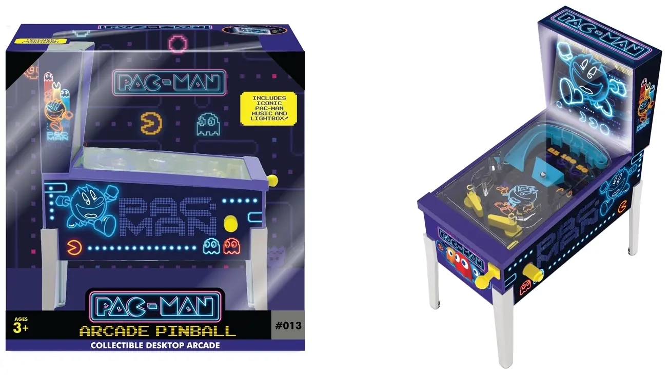 Arcade Mania Pac-Man Neon Pinball