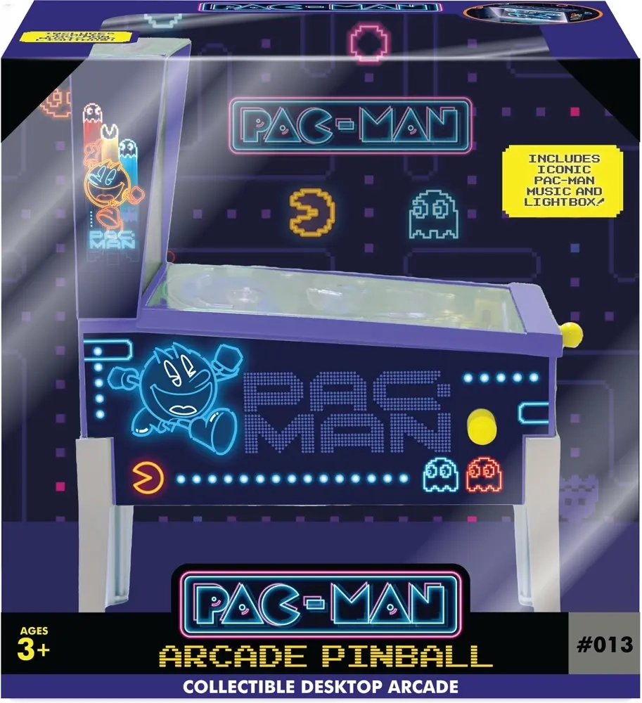 Arcade Mania Pac-Man Neon Pinball