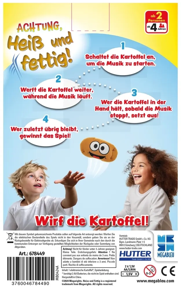 Achtung, heiss und fettig! - DE