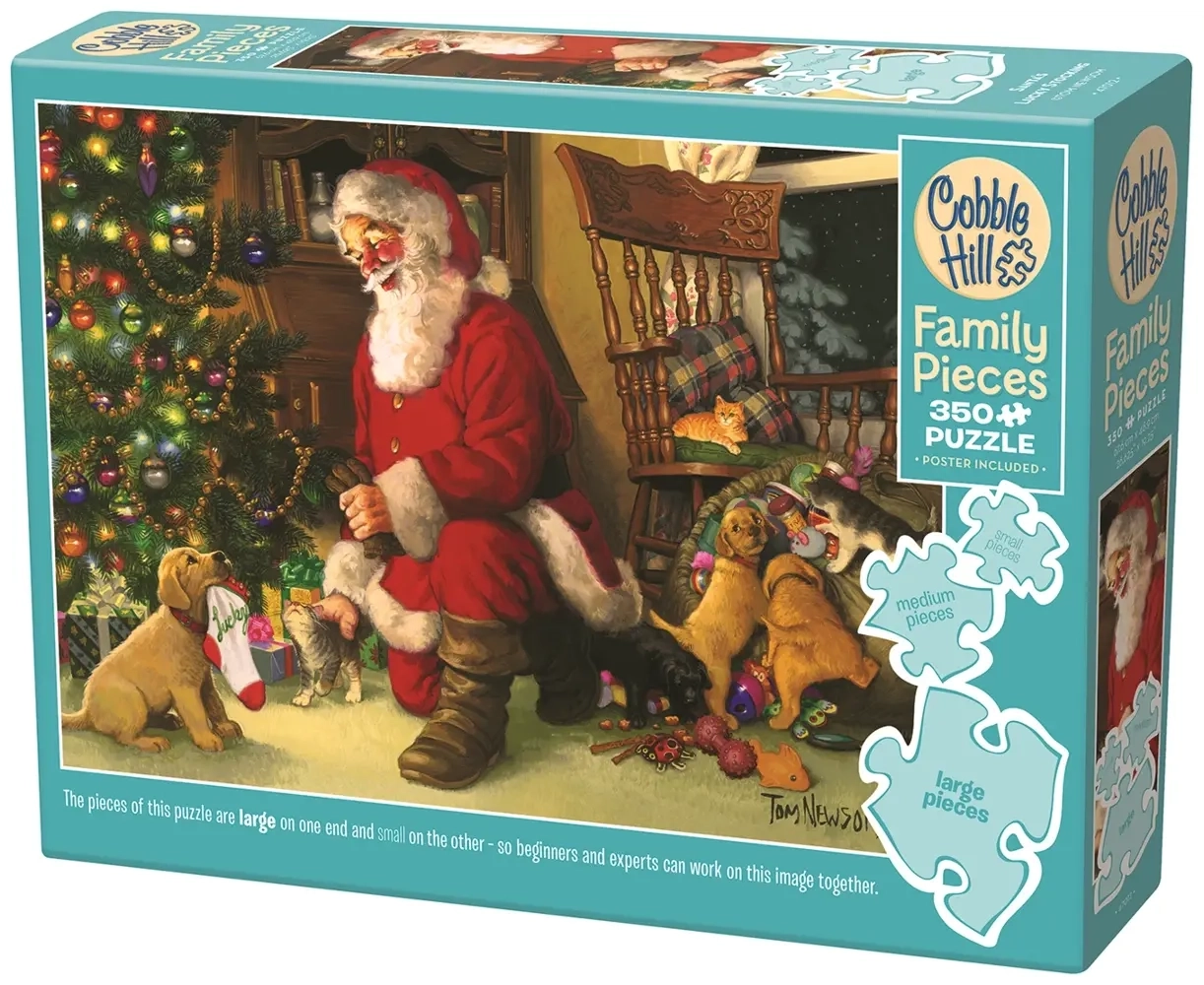 Santa's Lucky Stocking - Familienpuzzle