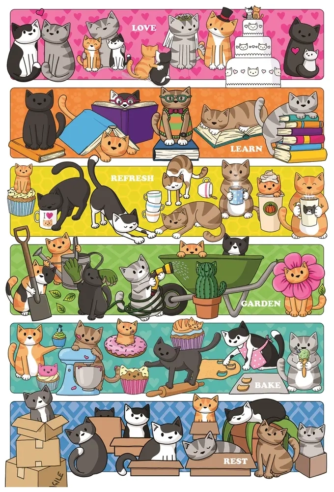 Doodlecat Days - 100 Teile