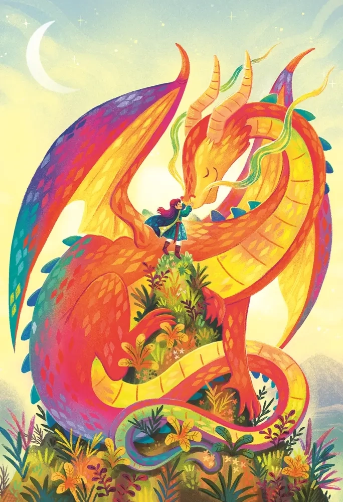 Rainbow Dragon - XXL Teile