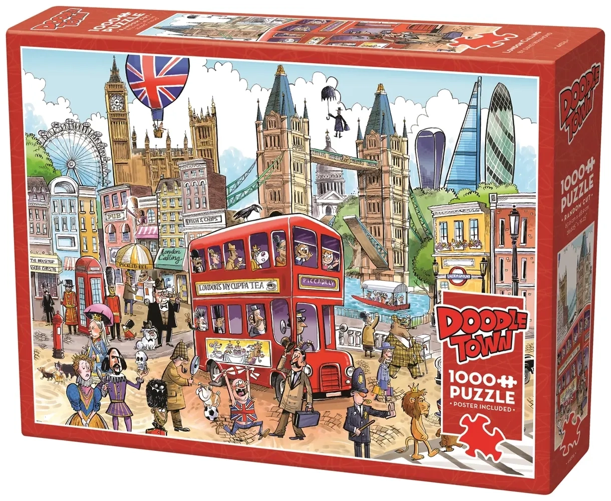DoodleTown: London ruft