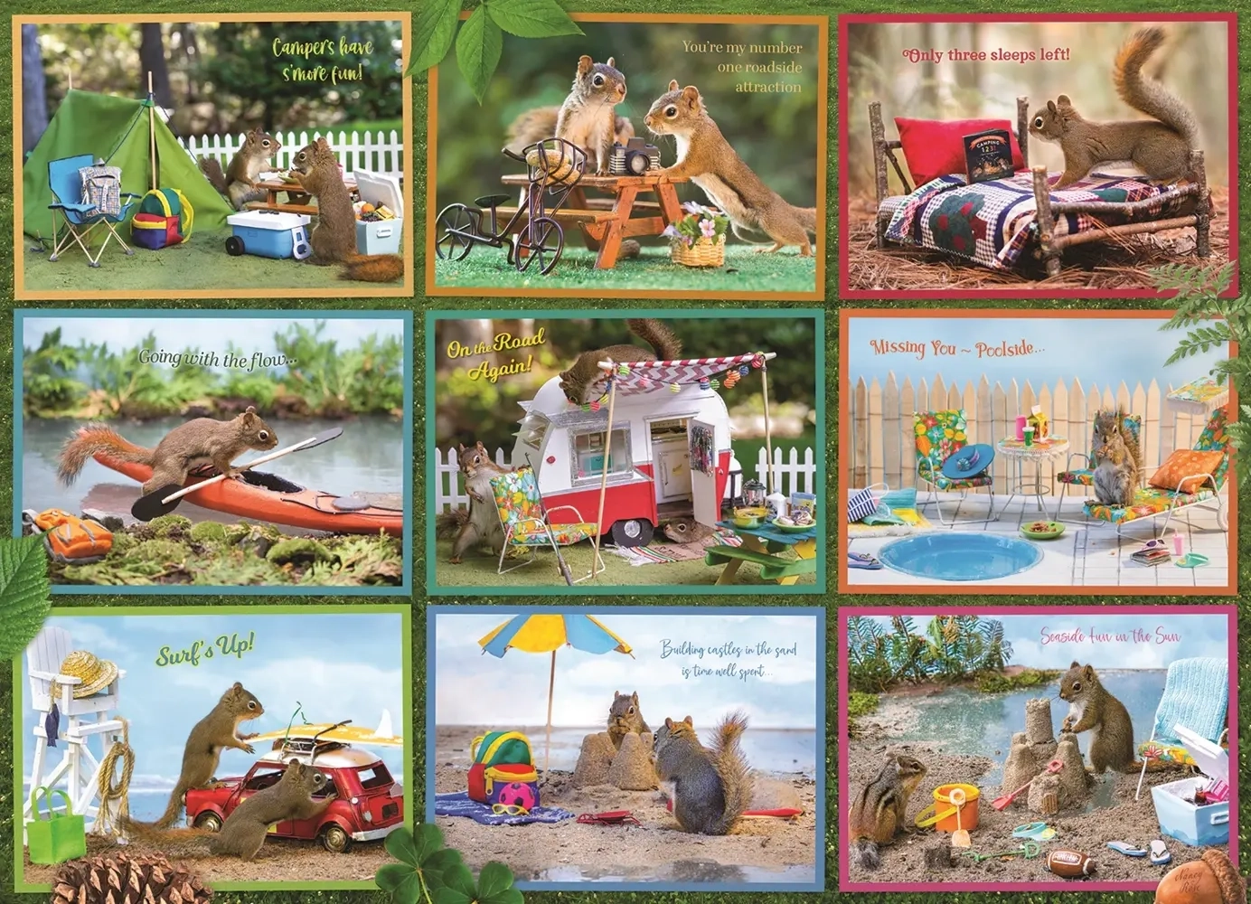 Eichhörnchen im Urlaub