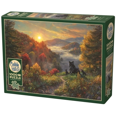 Bären beim Sonnenaufgang