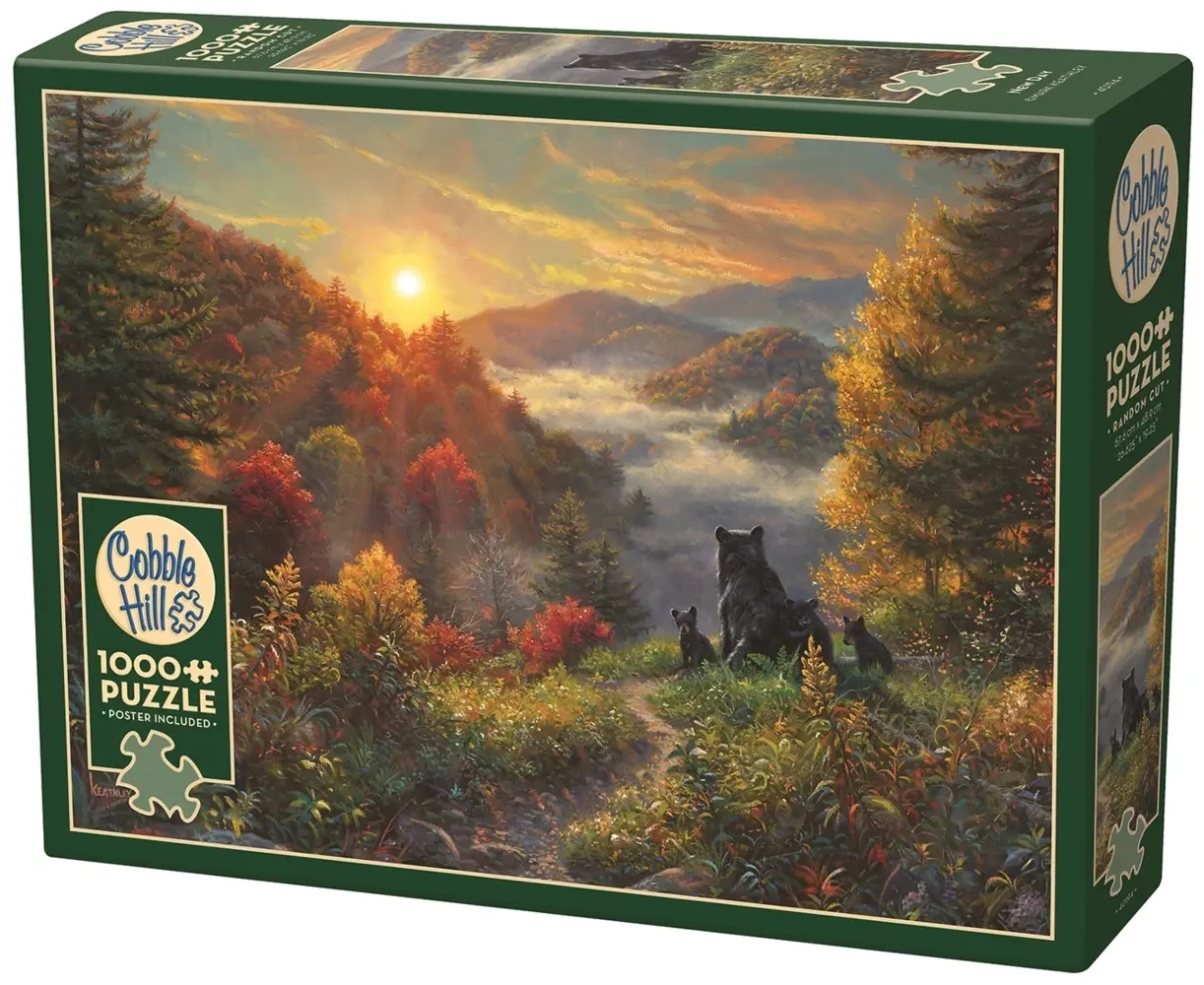 Bären beim Sonnenaufgang