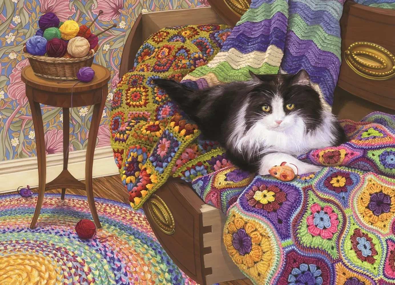 Bequeme Katze