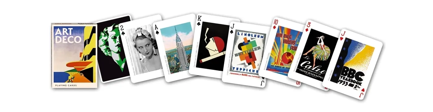 Art Deco - Spielkarten
