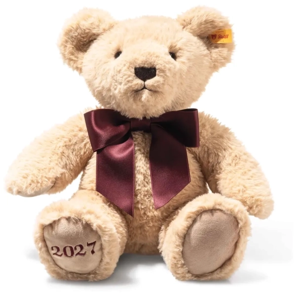 Cosy Jahresbär 2027 - beige - 33 cm