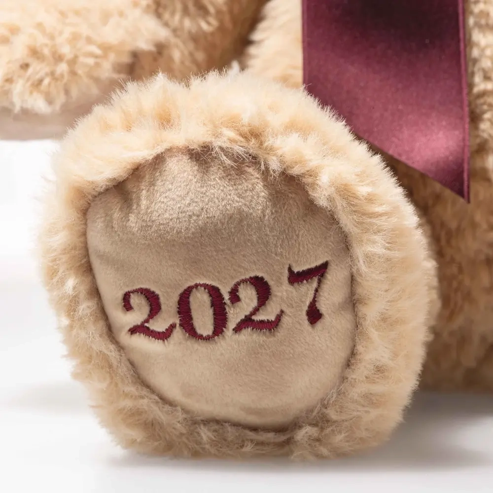 Cosy Jahresbär 2027 - beige - 33 cm
