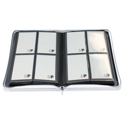 Vivid 4-Pocket Zippered PRO-Binder - Weiss