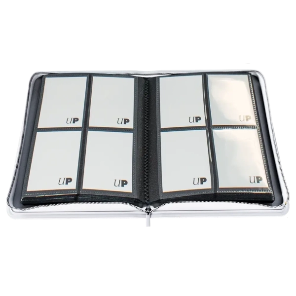 Vivid 4-Pocket Zippered PRO-Binder - Weiss