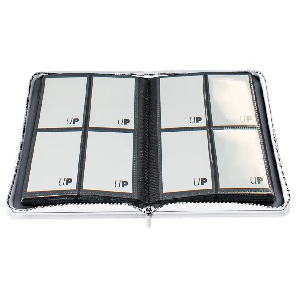 Vivid 4-Pocket Zippered PRO-Binder - Weiss