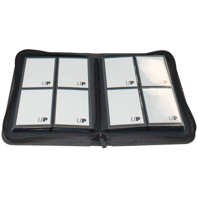 Vivid 4-Pocket Zippered PRO-Binder - Schwarz