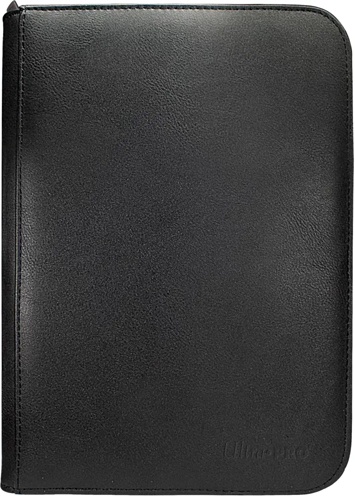 Vivid 4-Pocket Zippered PRO-Binder - Schwarz