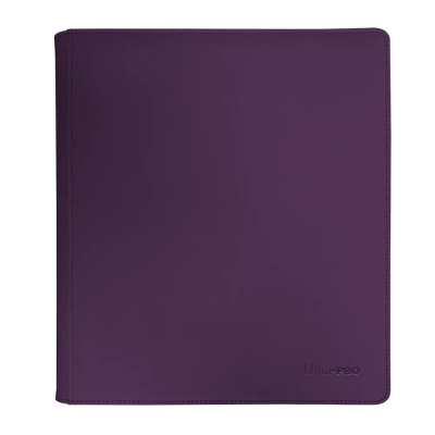 Vivid 12-Pocket Zippered PRO-Binder - Midnight Plum