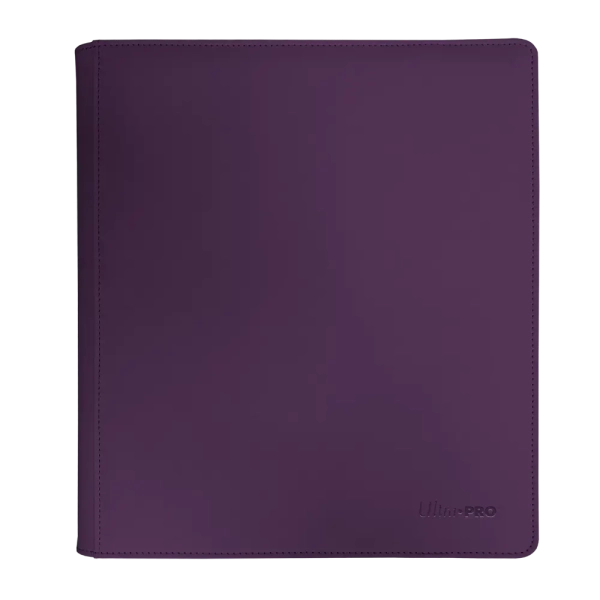 Vivid 12-Pocket Zippered PRO-Binder - Midnight Plum