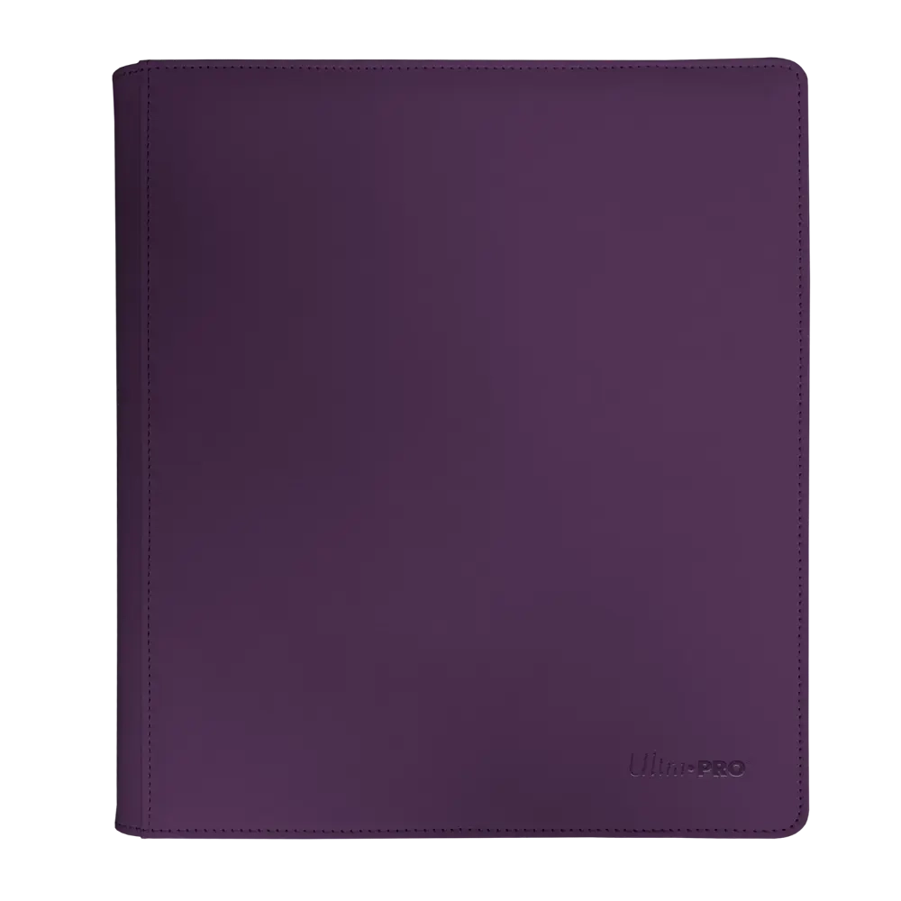 Vivid 12-Pocket Zippered PRO-Binder - Midnight Plum