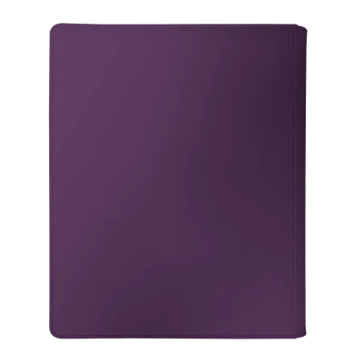 Vivid 9-Pocket Zippered PRO-Binder - Midnight Plum
