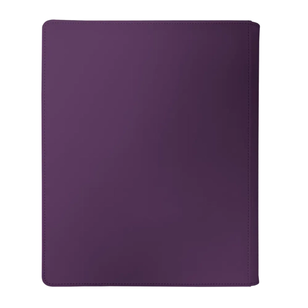 Vivid 9-Pocket Zippered PRO-Binder - Midnight Plum