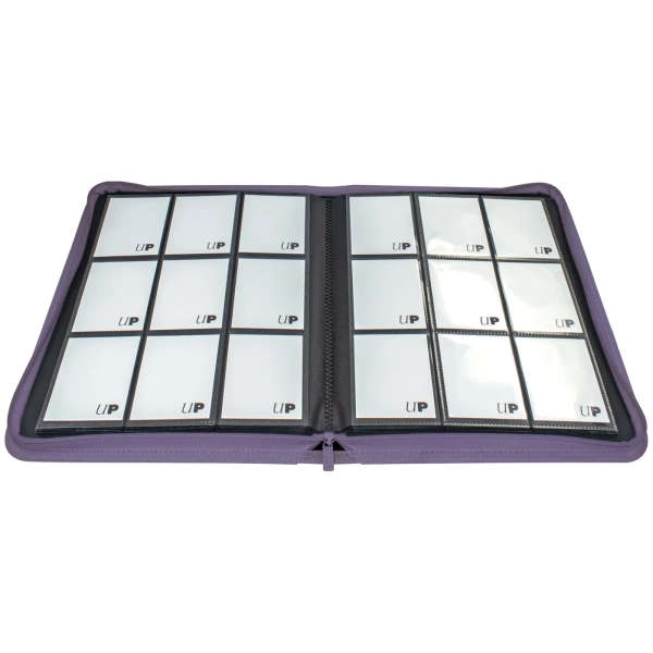 Vivid 9-Pocket Zippered PRO-Binder - Violett