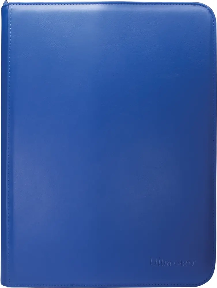 Vivid 9-Pocket Zippered PRO-Binder - Blau