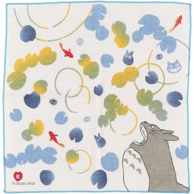 Mein Nachbar Totoro Handtuch - Goldfish & Water Ripples