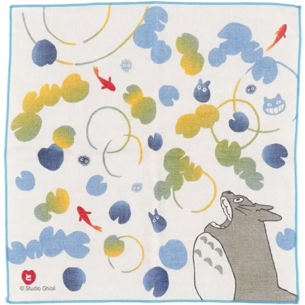 Mein Nachbar Totoro Handtuch - Goldfish & Water Ripples