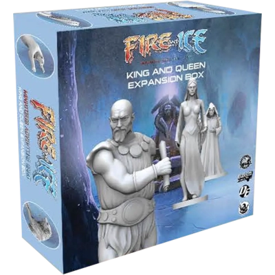 Fire and Ice Miniatures Adventure Game: King and Queen - Erweiterung - EN