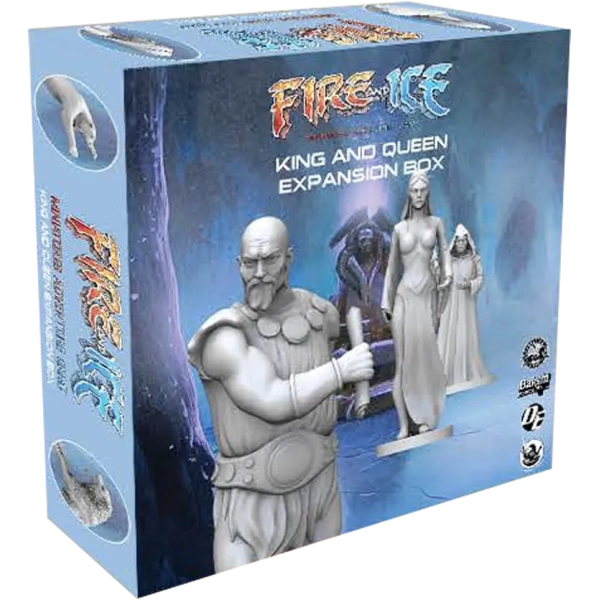 Fire and Ice Miniatures Adventure Game: King and Queen - Erweiterung - EN