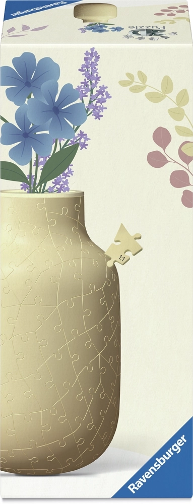 3D Puzzle Vase - Butter-Yellow