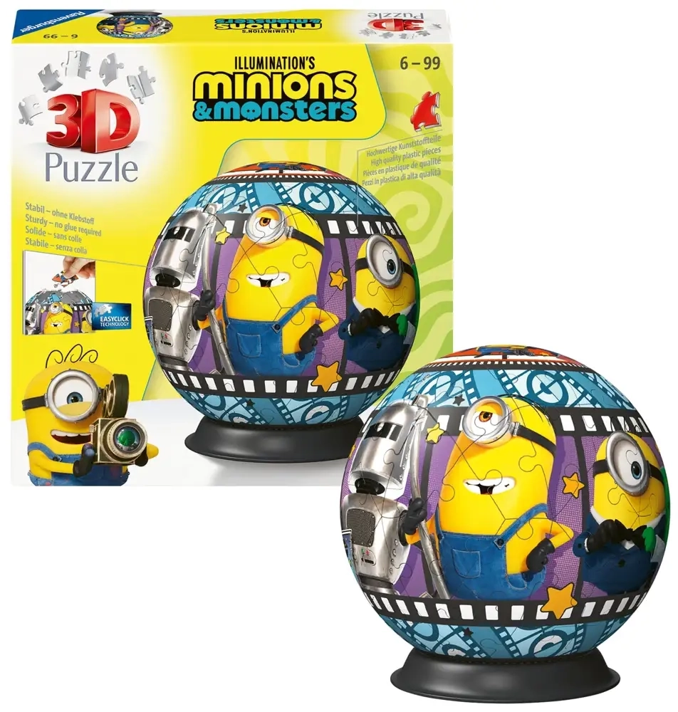 3D Puzzle-Ball Minions 3