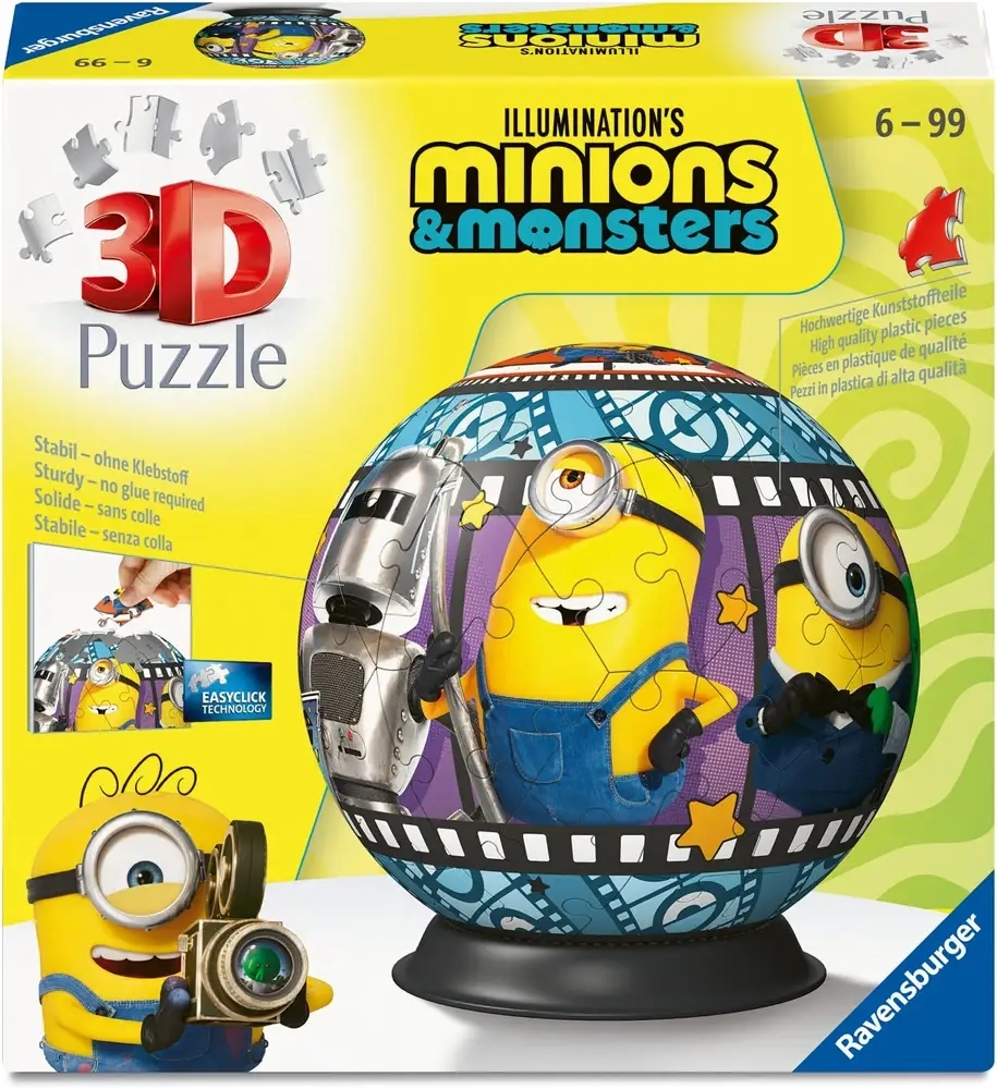 3D Puzzle-Ball Minions 3