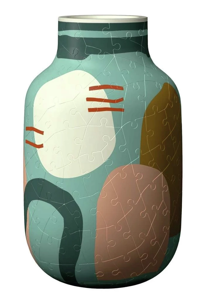 3D Puzzle Vase - Organic Sage