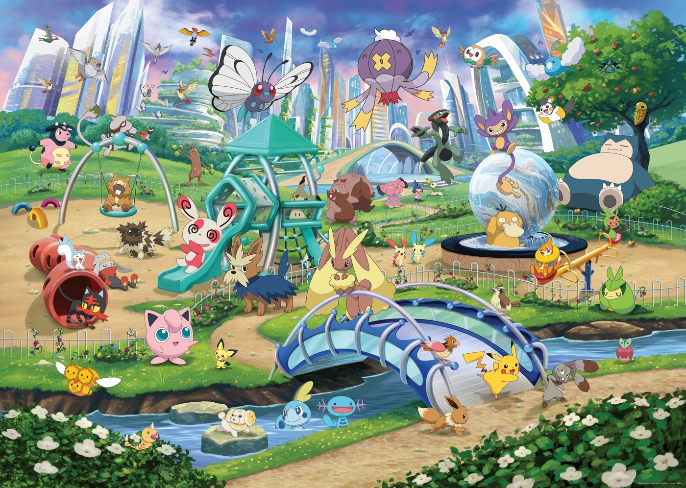 Pokémon - Evoli im Park