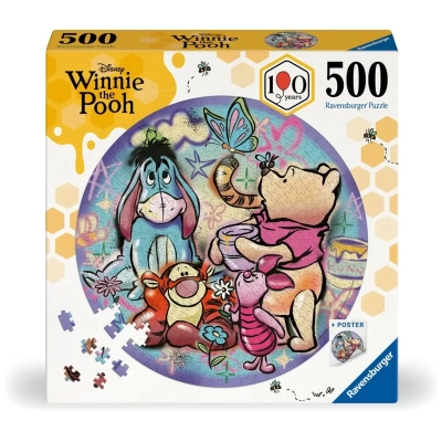 Disney Winnie Puuh - Rundpuzzle - 500 Teile