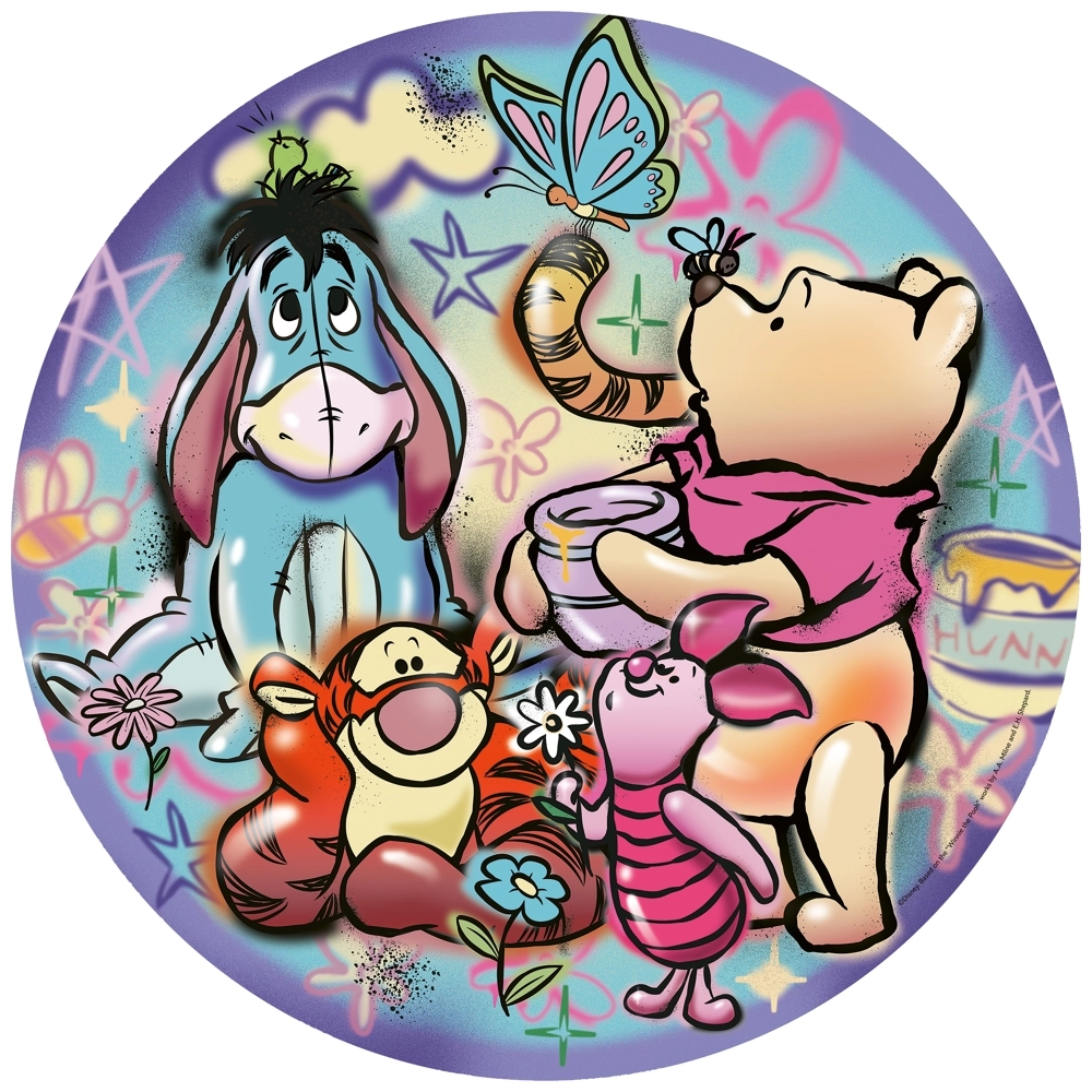 Disney Winnie Puuh - Rundpuzzle - 500 Teile